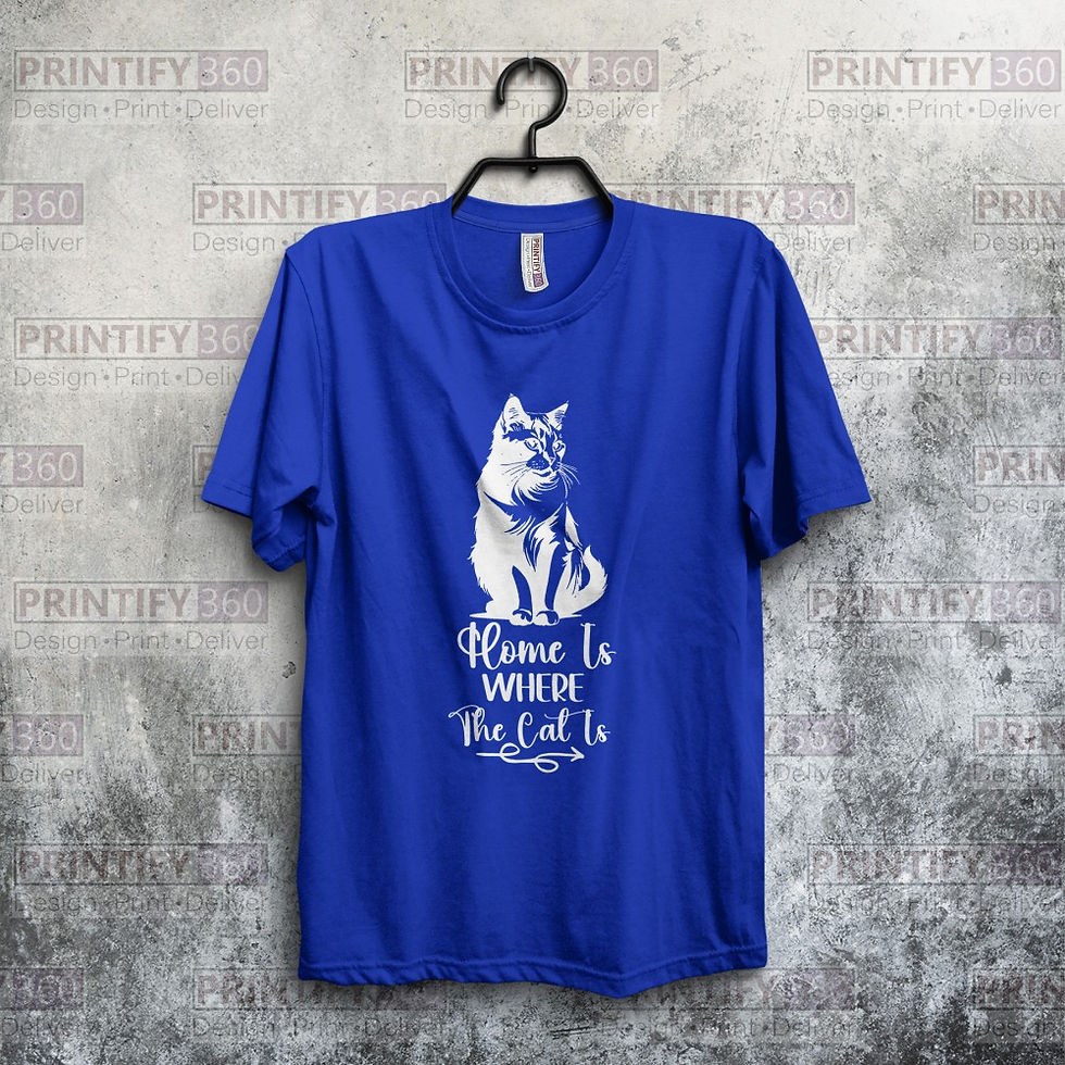 Küçük resim: Kedi Temalı T-Shirt CAT-92039