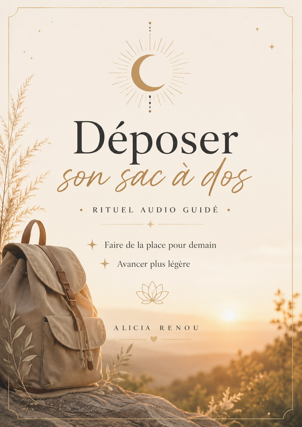 Déposer son sac à dos – Rituel audio guidé