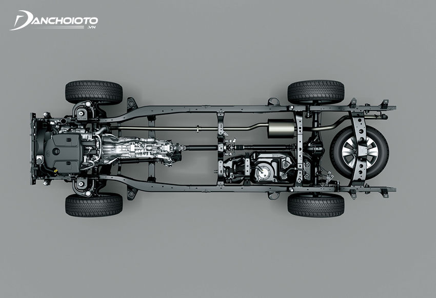 Xe SUV có kết cấu khung thân rời body-on-frame