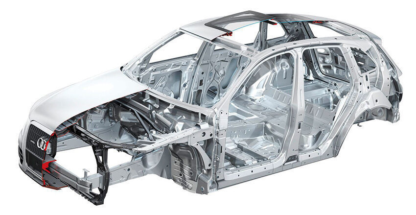 Xe CUV có kết cấu khung thân liền unibody