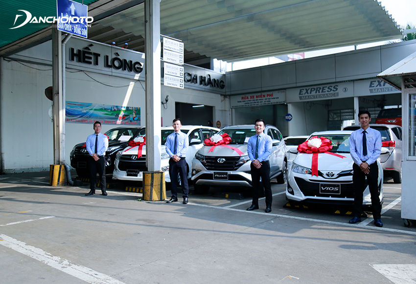 Mạng lưới đại lý của các hãng xe Nhật hiện phát triển mạnh hơn nhiều hãng khác