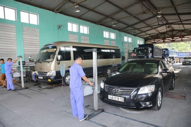 thủ tục đăng kiểm xe ô tô