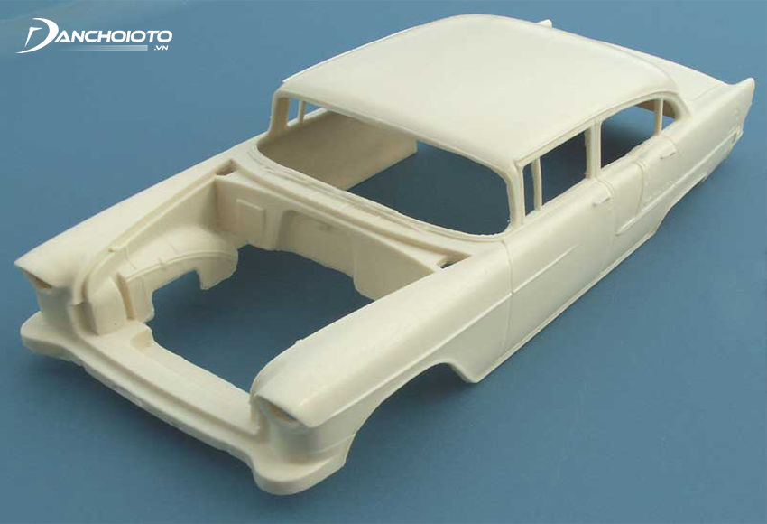 Dòng xe ô tô mô hình Resin có độ bền không cao như Diecast do bằng nhựa