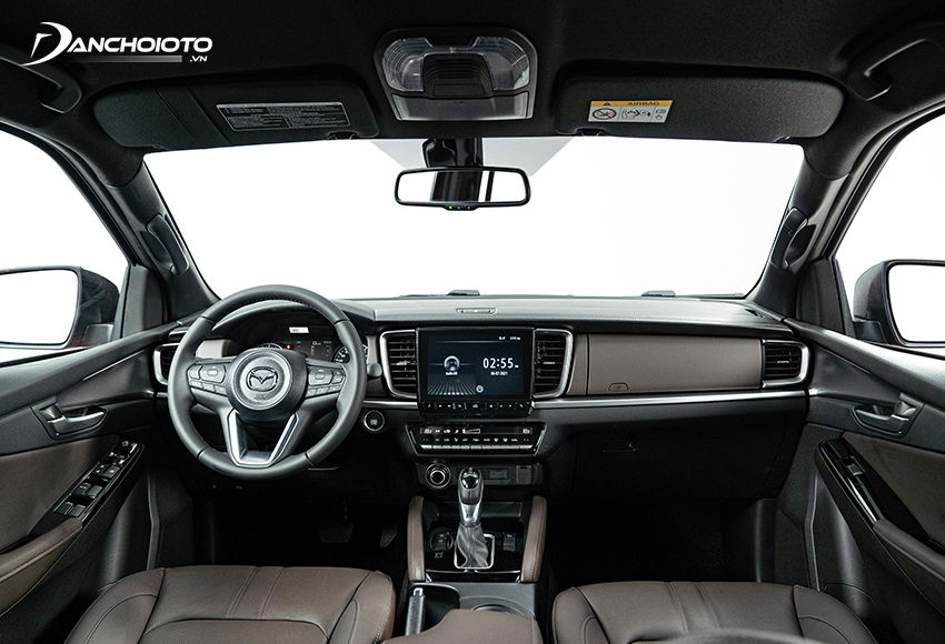 Không gian bên trong All New Mazda BT-50 “lột xác” hiện đại và mới mẻ
