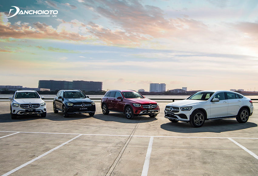 Mercedes-Benz GLC 200 không có gói ngoại thất AMG như GLC 300