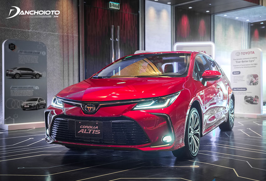 Toyota Corolla Altis từng là xe sedan hạng C thành công nhất của hãng Toyota