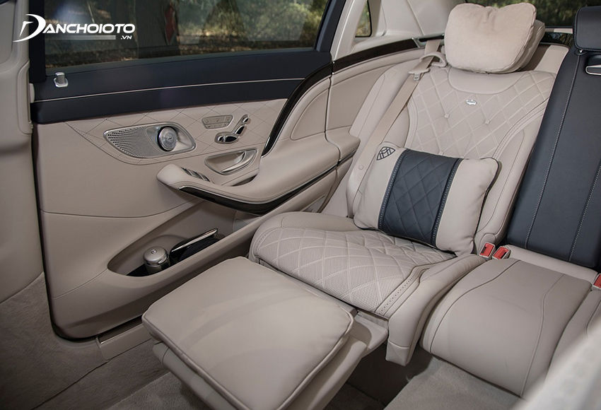 Ghế ngồi Mercedes Maybach được bọc da cao cấp