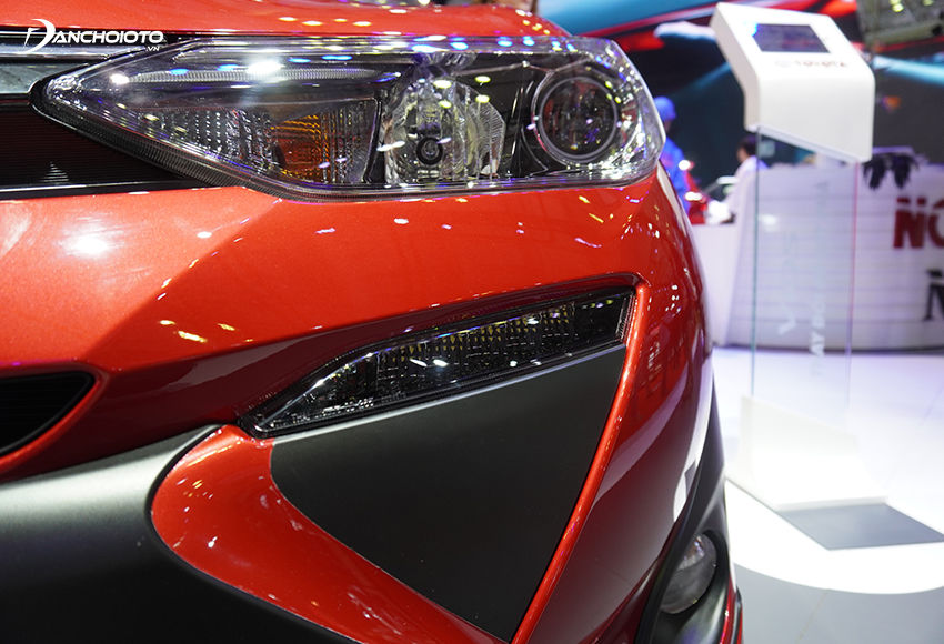 Chỉ có bản Toyota Vios 1.5G được trang bị đèn định vị ban ngày LED