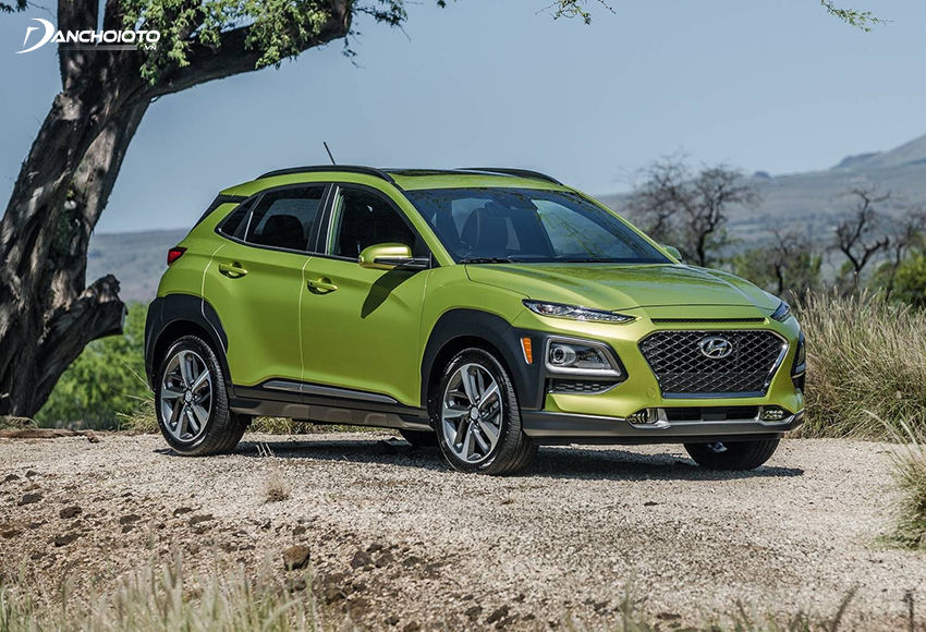 Hyundai Kona 2023 thiết kế hiện đại, trẻ trung, năng động