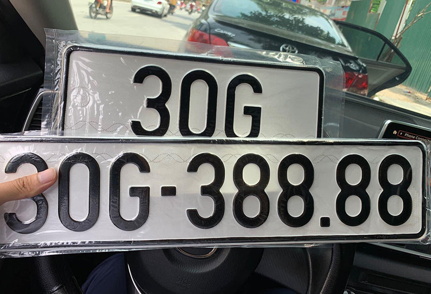 Hướng dẫn cách lắp biển số xe ô tô bao chắc chắn