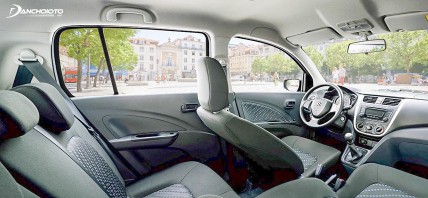 Không gian nội thất trên Suzuki Celerio