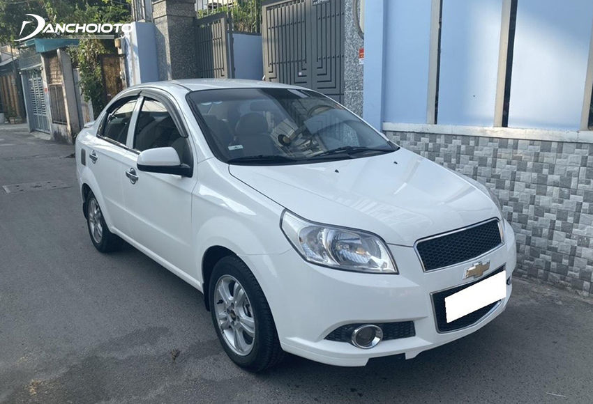 Chevrolet Aveo là mẫu xe 4 chỗ cũ giá 200 triệu cũ đáng tham khảo