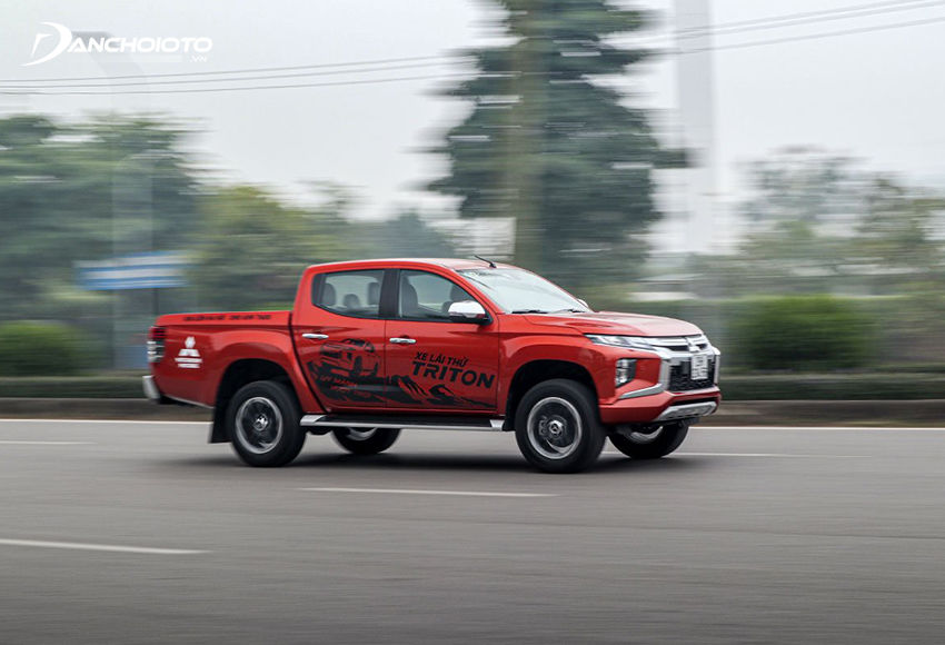 Mitsubishi Triton 2020 sở hữu khả năng tăng tốc ấn tượng