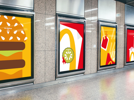 McDonald’s continues its minimalist mission in new print ads