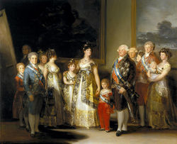 Goya - La familia de Carlos IV