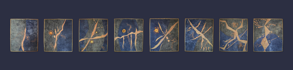 Oeuvre d'art textile de Solange Bellemare