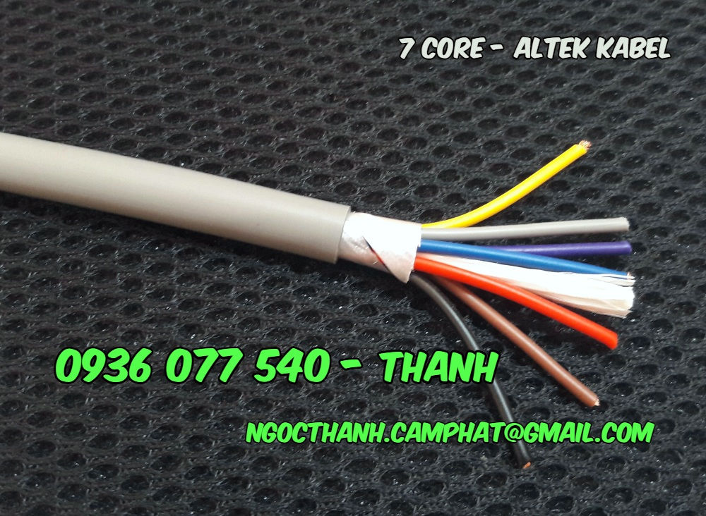 Cáp điều khiển Altek Kabel CT-500 7G