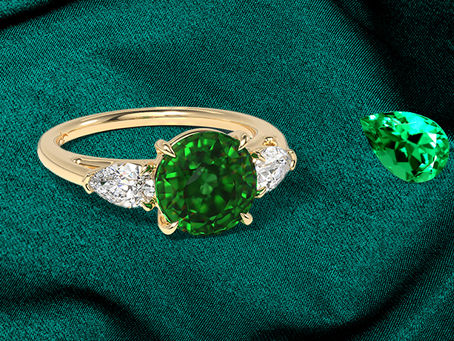 Discover the rich history of emerald engagement rings from the ancient civilization to the rich symbolism of love, protection,rebirth & more