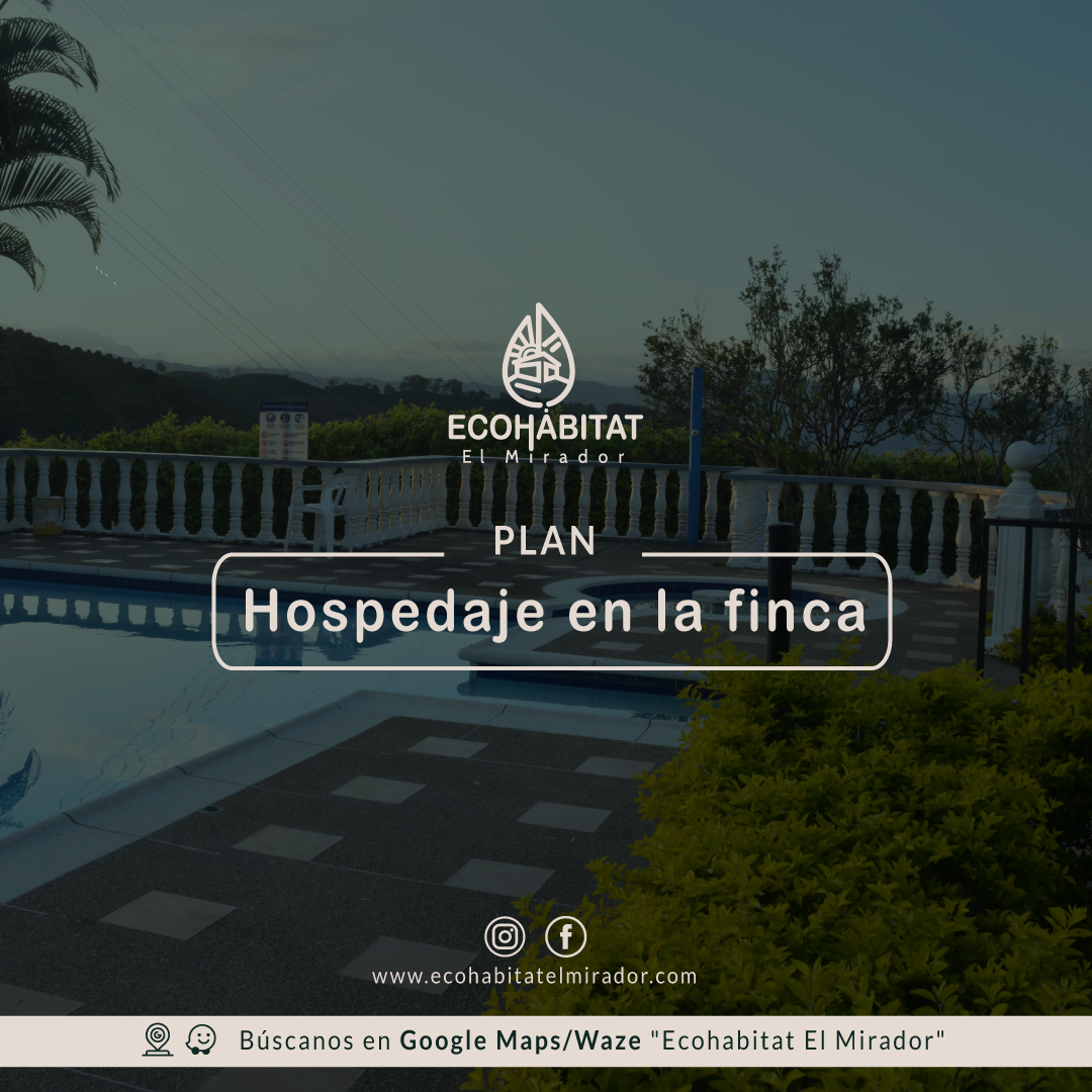 Hospedaje Semana - Finca Privada - Espacios Compartidos