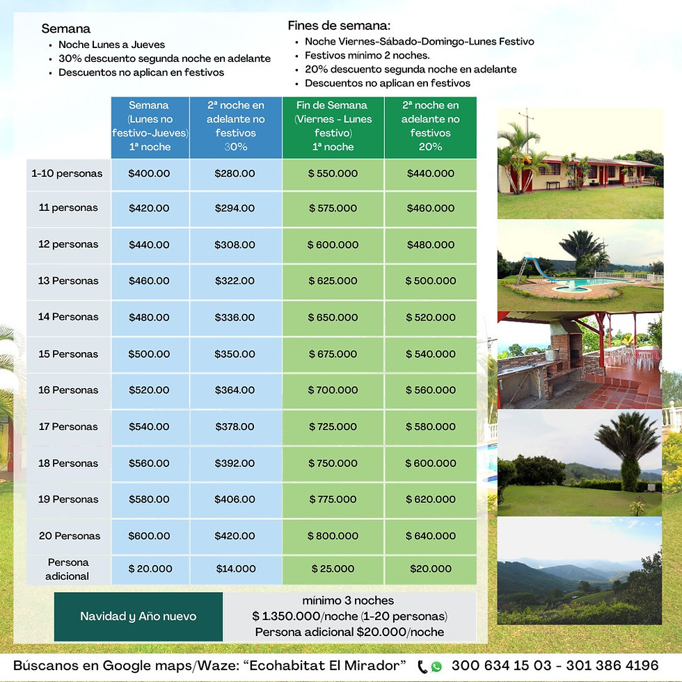 Miniatura: Familia/Amigos - Finca Privada - Espacios Exclusivos