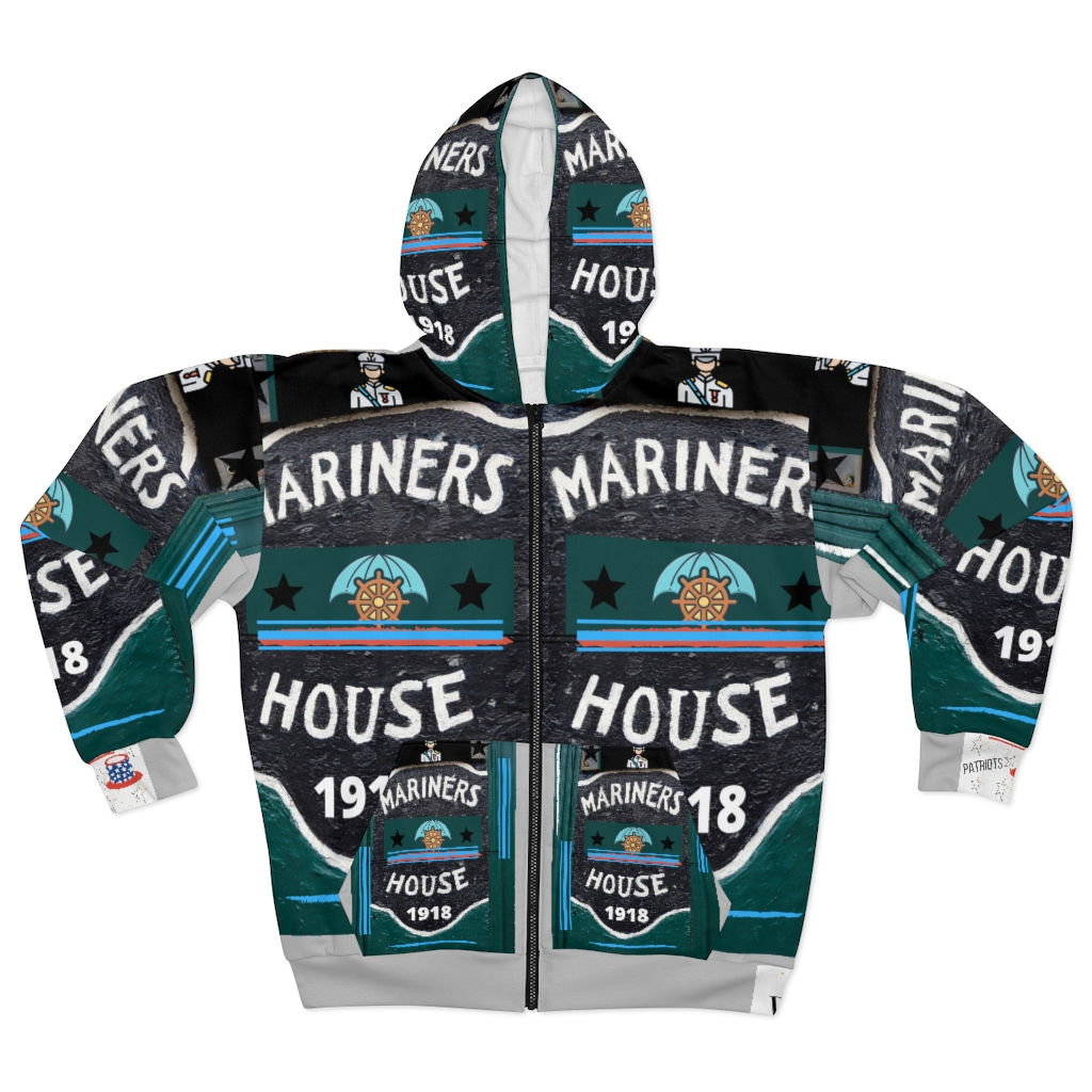 wvls mariners Unisex Zip Hoodie