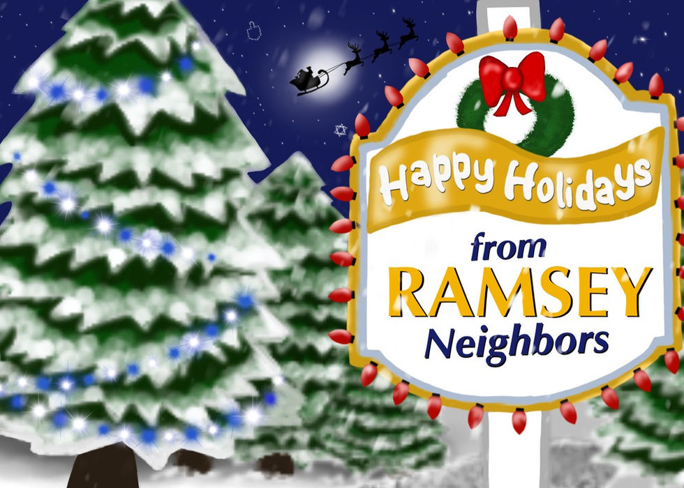 Ramsey Neighbors Holiday Card