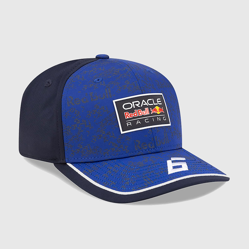 Gorra Red Bull Racing Hadjar 2026 vista frontal completa Formula 1