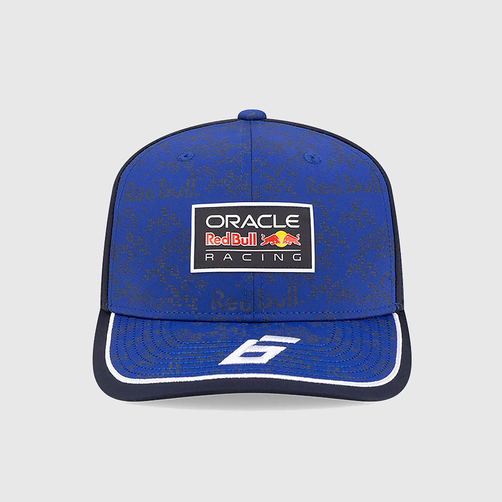 Gorra Red Bull Racing Hadjar 2026 vista frontal completa Formula 1