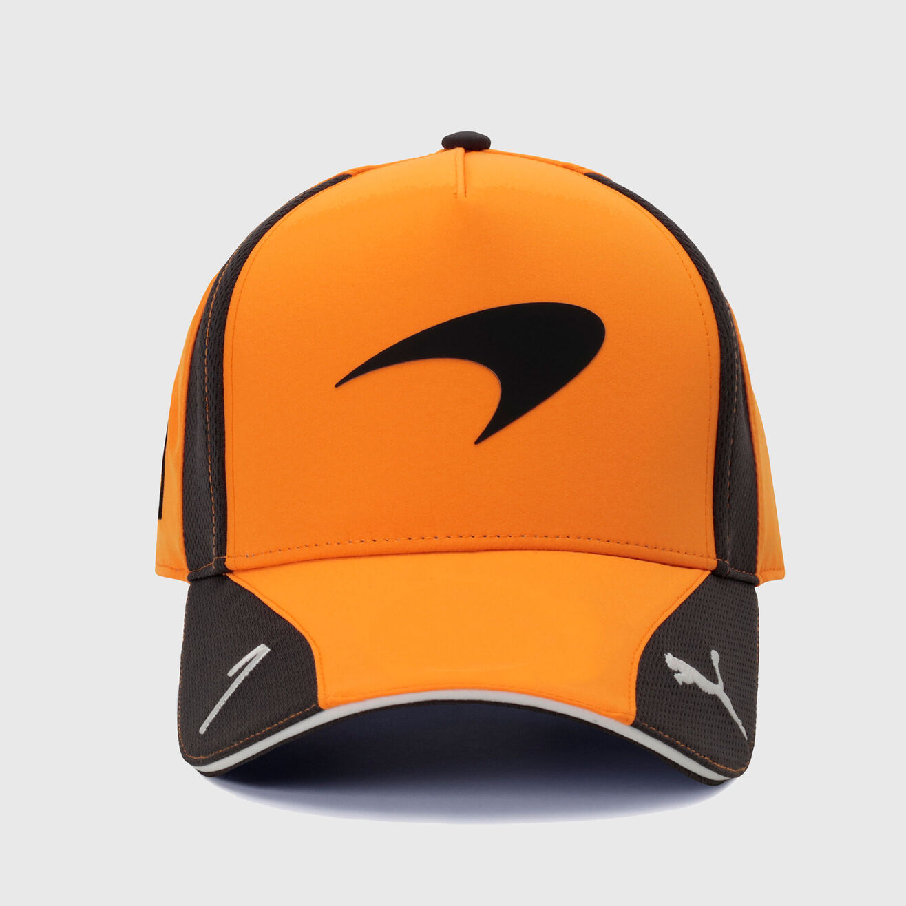 Gorra McLaren F1 Lando Norris 2026 naranja logo frontal equipo Fórmula 1