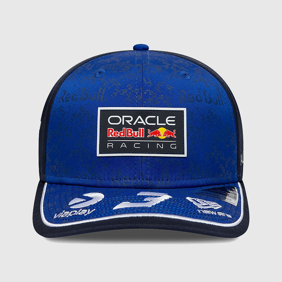 Gorra Red Bull Racing Max Verstappen 2026 azul New Era 9SEVENTY logo Oracle F1