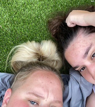 Laying on Grass
