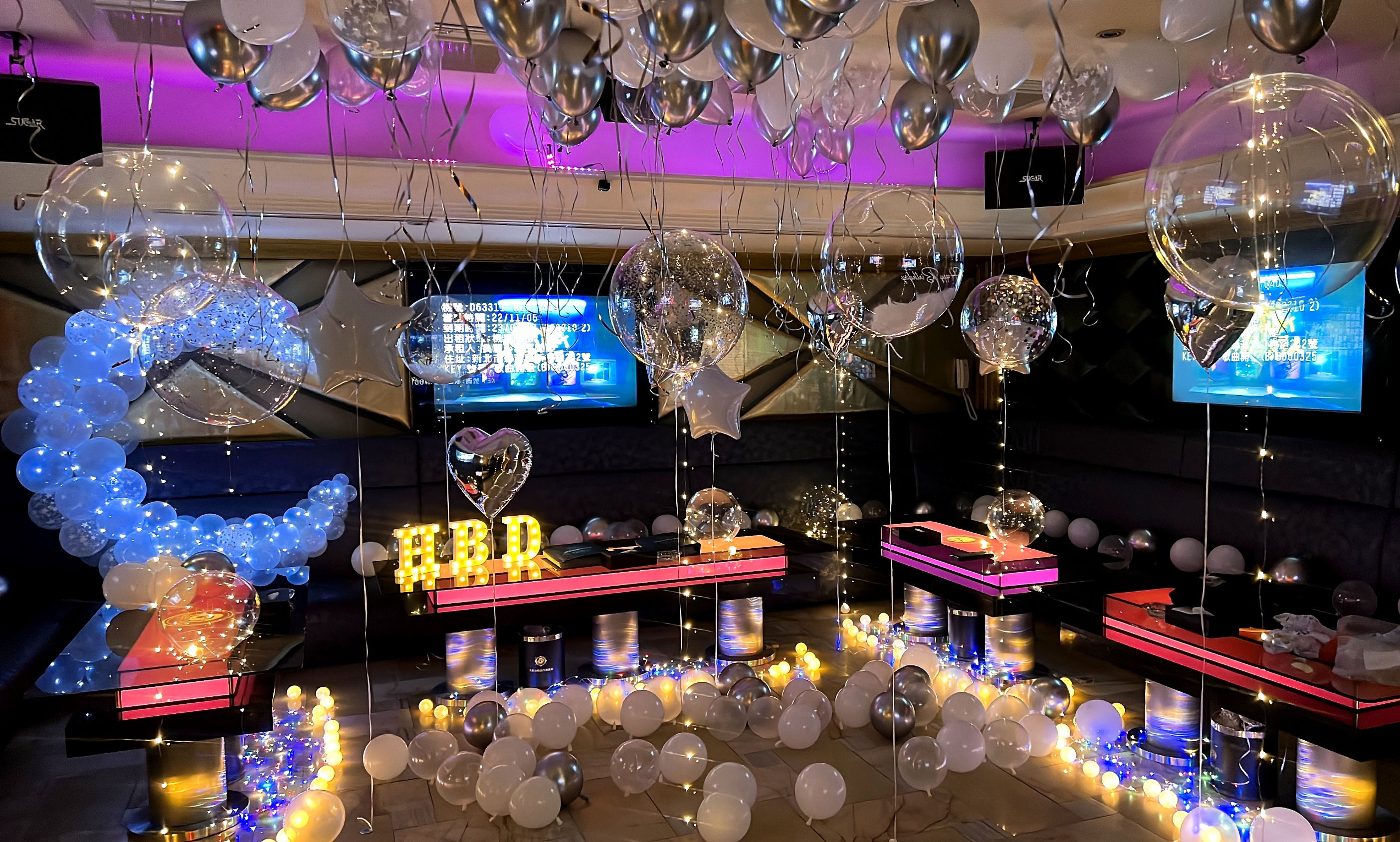 銀白大月亮｜VIP/特大包廂適用