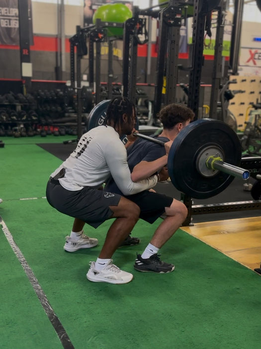 A person working out