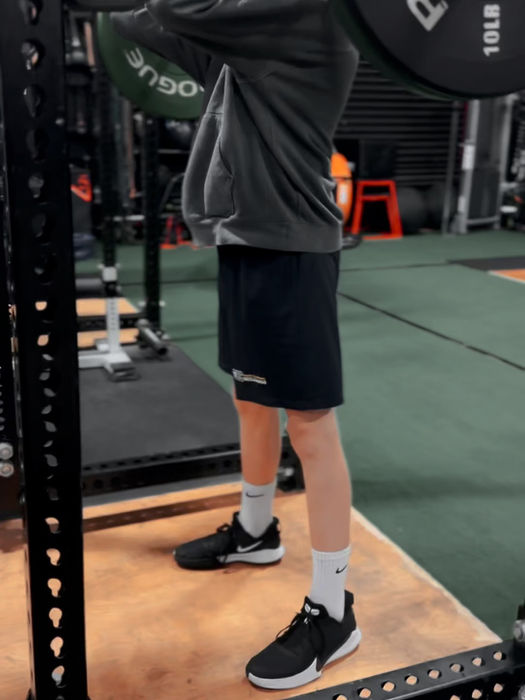 A person working out