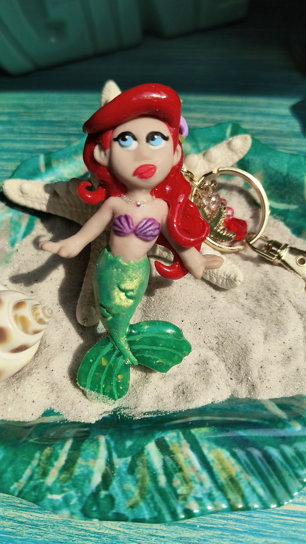 Miniature : Mishelle - Scented Custom Mermaid Keychain & Mini Perfume Oil