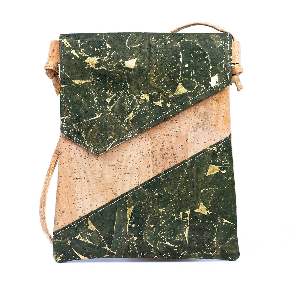 Green Marble Crossbody Bag