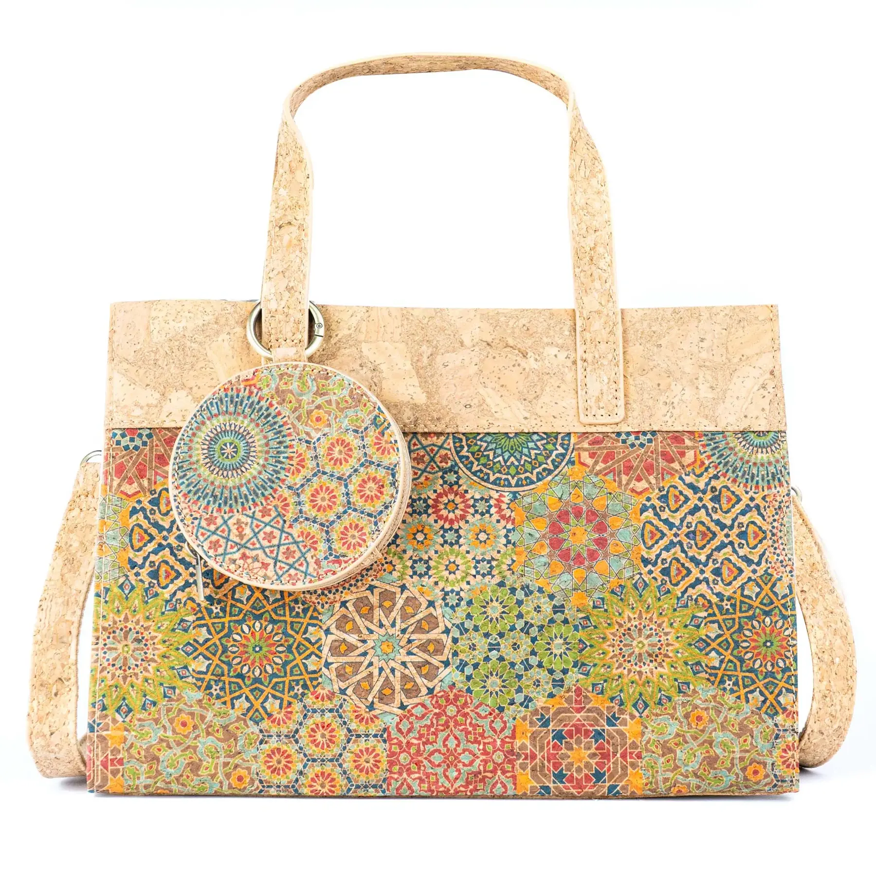 Sunleaf Mandala Handbag & Coin Purse