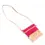 Thumbnail: Pink Three Zip Crossbody Bag