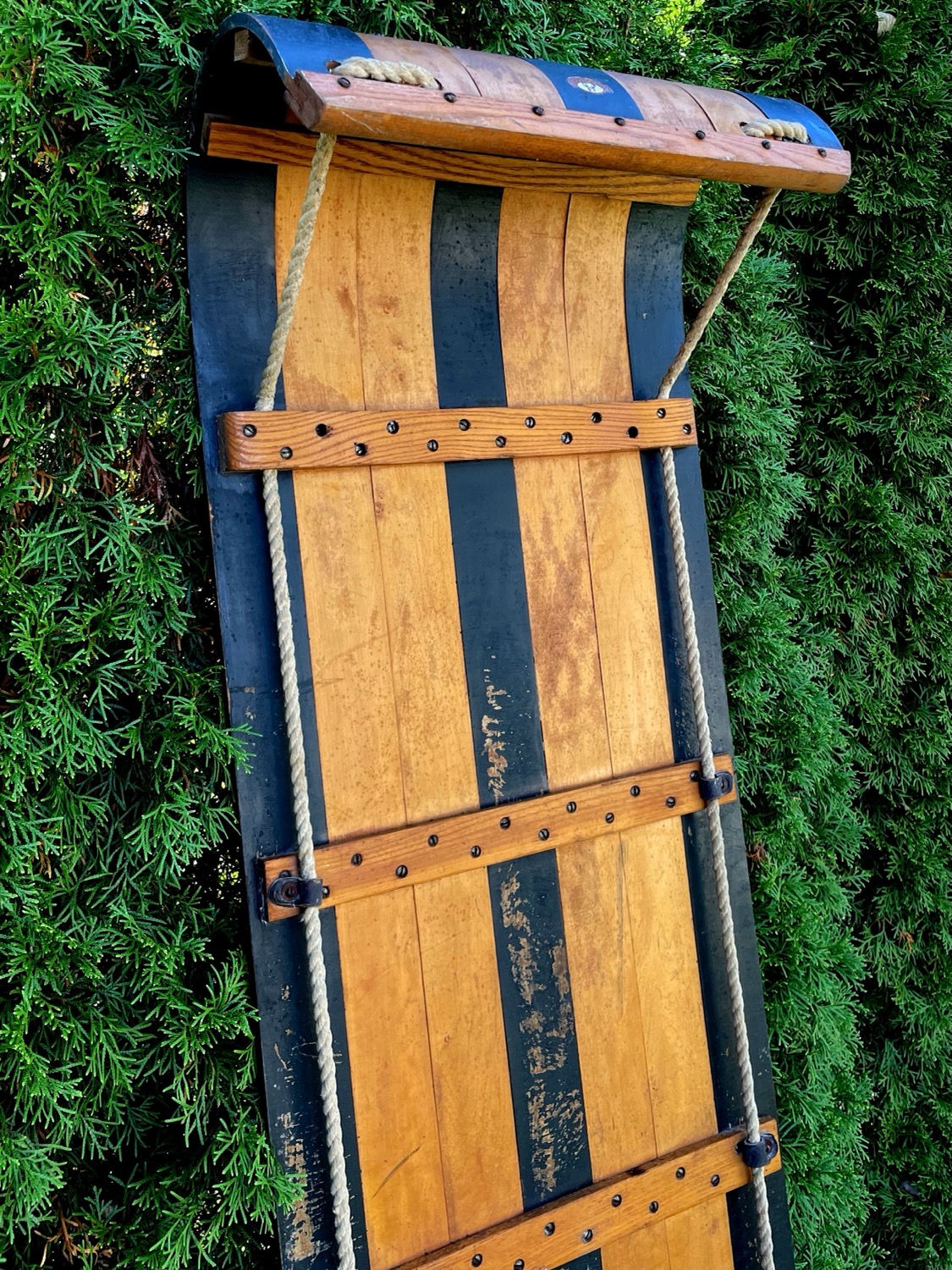 Vintage Wood Sled