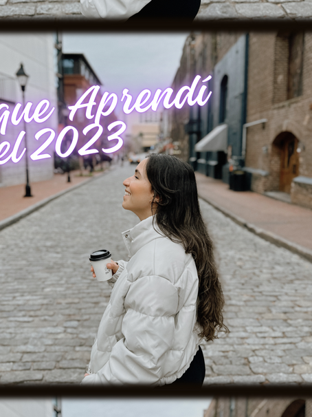 Lo Que Aprendí en el 2023