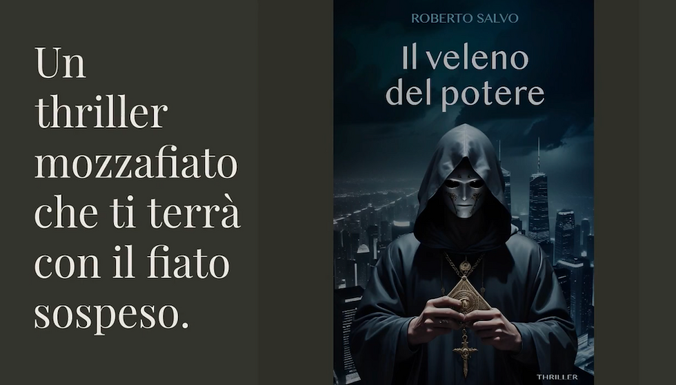Booktrailer: Il veleno del potere