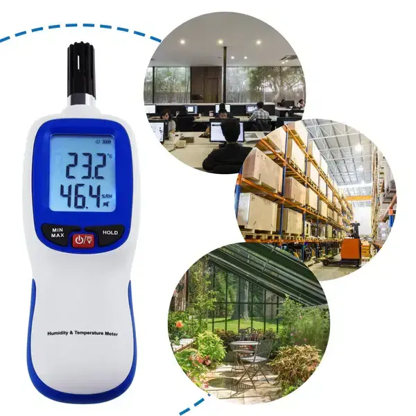 Thumbnail: Digital Temperature & Humidity Meter – Compact & Accurate