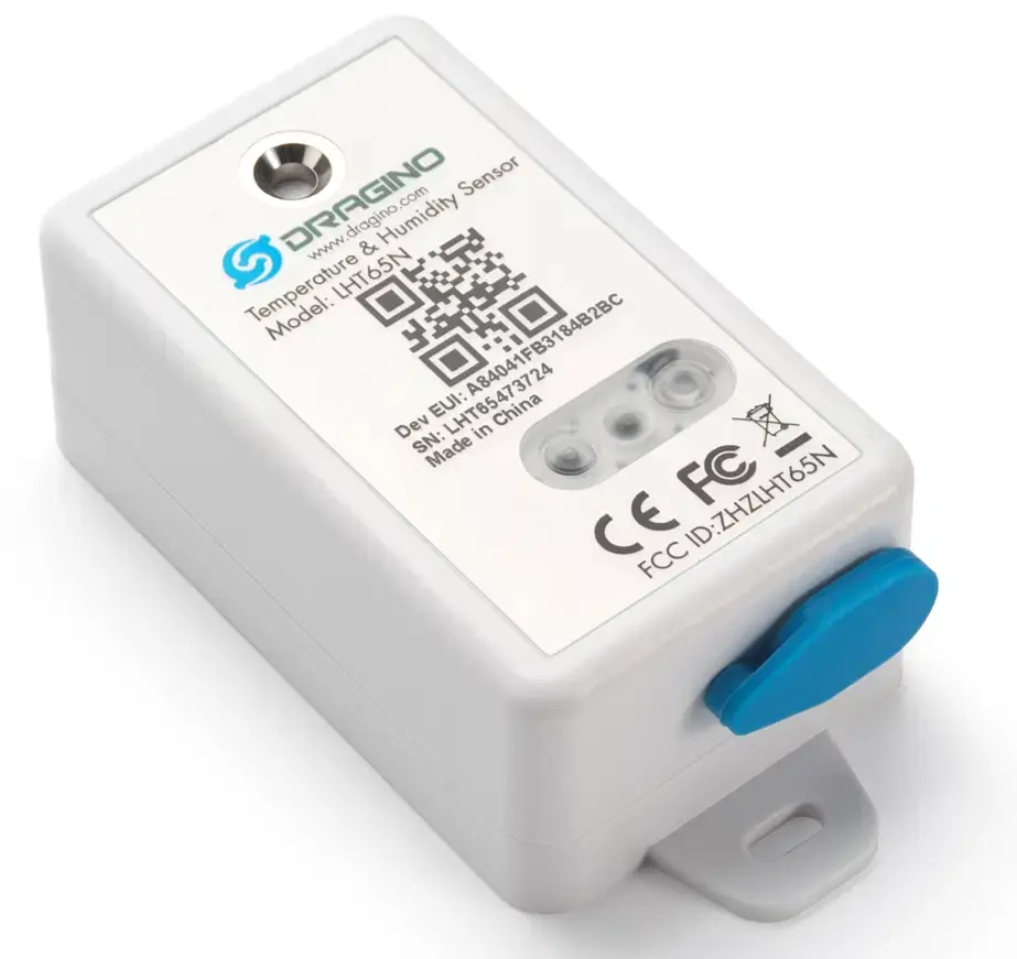 Thumbnail: LoRaWAN Temperature & Humidity Sensor – Long-Life Battery, High-Accuracy