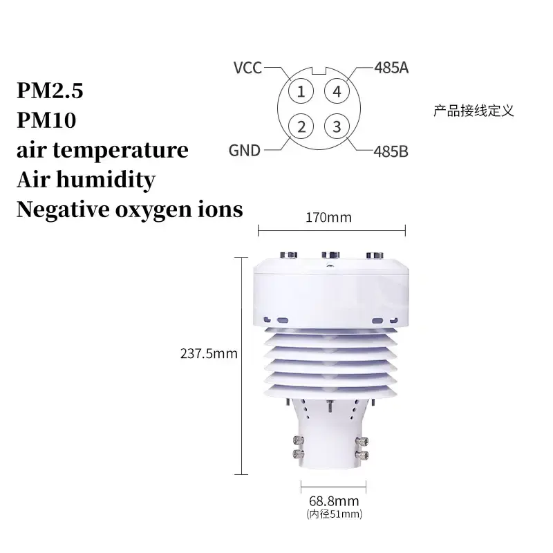 Thumbnail: Ultrasonic Weather Sensor – Wind Speed, Direction & Atmospheric Pressure Monitor