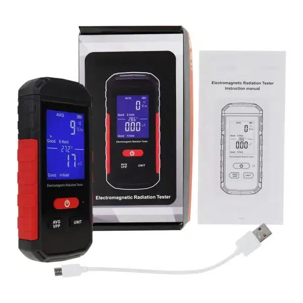 Thumbnail: Digital Radiation Survey Meter – EMF Tester for Electric & Magnetic Fields
