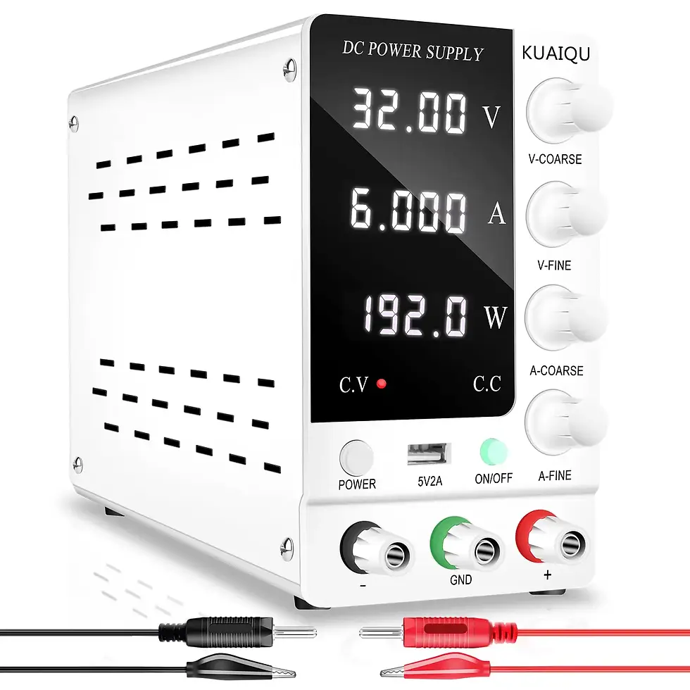 Thumbnail: Precision DC Bench Power Supply – 0–32V 0–3A Constant Voltage & Constant Current