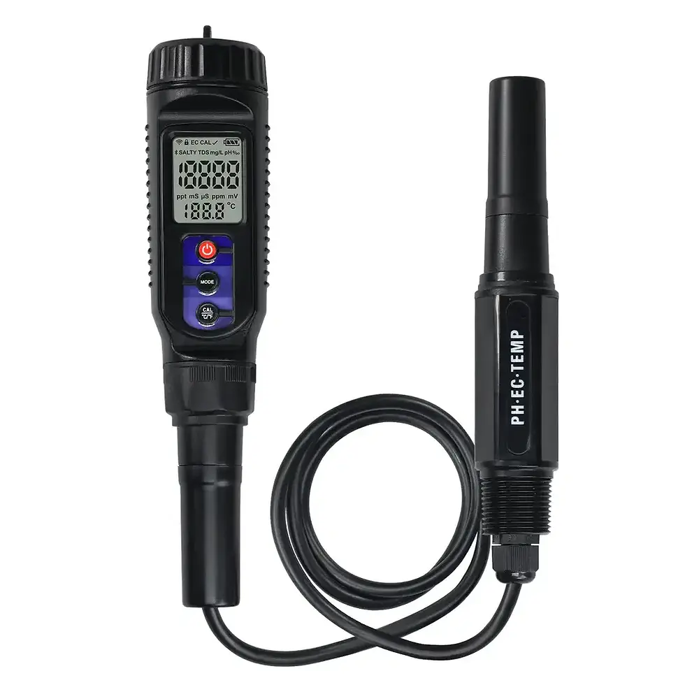 Thumbnail: 3-in-1 Digital Tester – pH, EC & Temperature Meter for Water, Soil & Food Safety