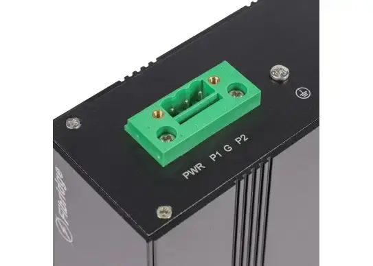 Thumbnail: Unmanaged Industrial DIN-Rail Gigabit Switch – 4× Ethernet (1000Base-TX)