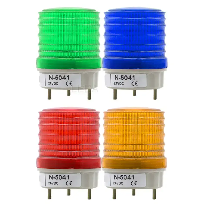 Thumbnail: LED Warning Indicator Light – Flashing / Constant Mode, 12V AC
