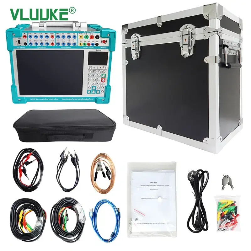 Thumbnail: Microcomputer 3-Phase Relay Protection Tester with 8.4" Display